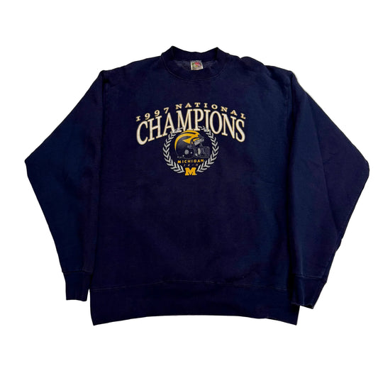 Michigan 1997 National Champions Crewneck
