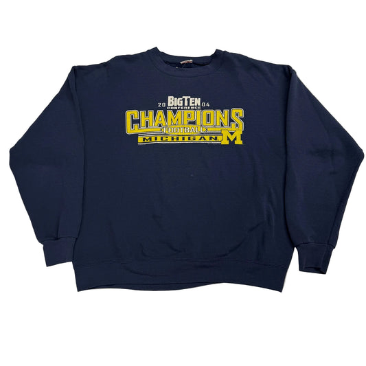Michigan 2004 Big Ten Champions Crewneck