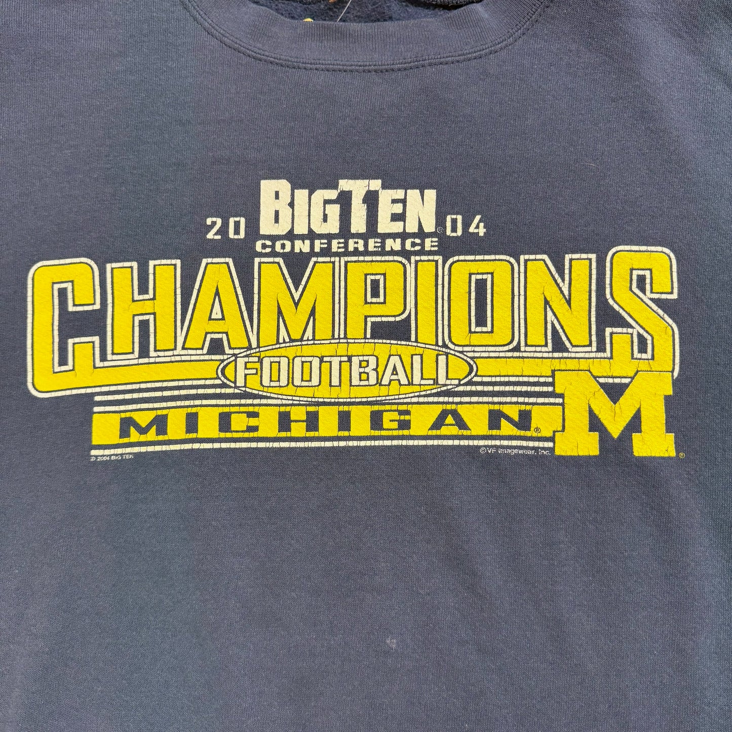 Michigan 2004 Big Ten Champions Crewneck