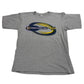 Gray t-shirt with Michigan Wolverines logo on a white background