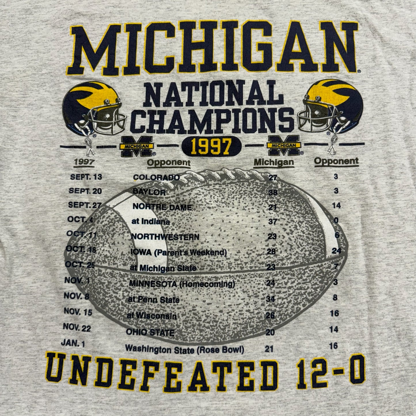 Michigan 1997 National Champs T-Shirt