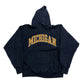 Michigan Embroidered Script Hoodie