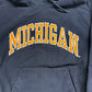 Michigan Embroidered Script Hoodie
