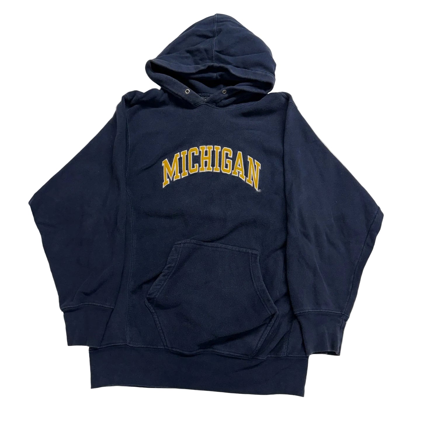Michigan Embroidered Script Hoodie
