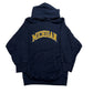Michigan Embroidered Script Hoodie
