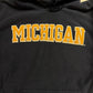 Michigan Embroidered Script Hoodie