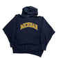 Michigan Embroidered Script Hoodie