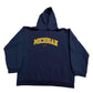 Michigan Embroidered Swoosh Hoodie