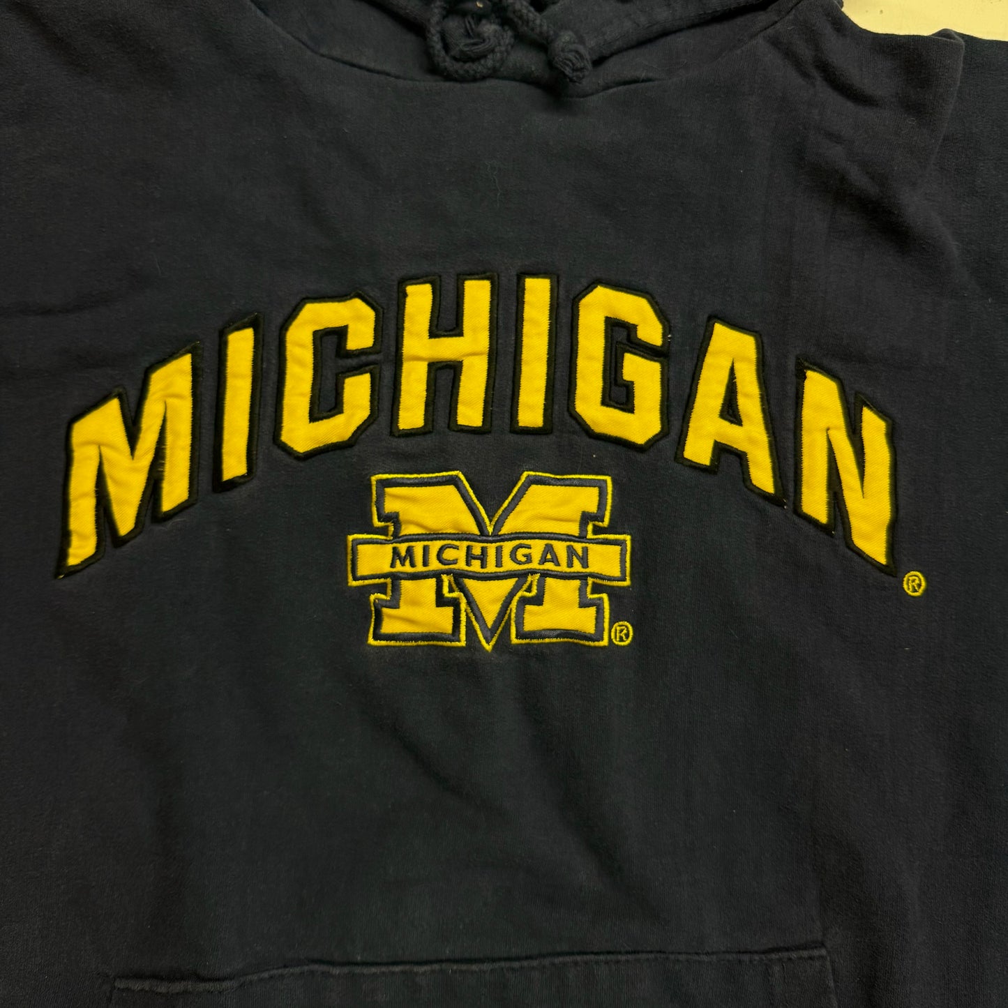 Michigan Script & M Hoodie