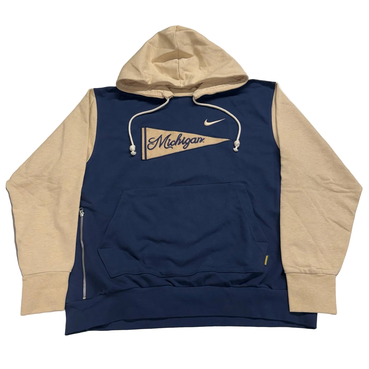 Brand New Modern Michigan Embroidered Hoodie