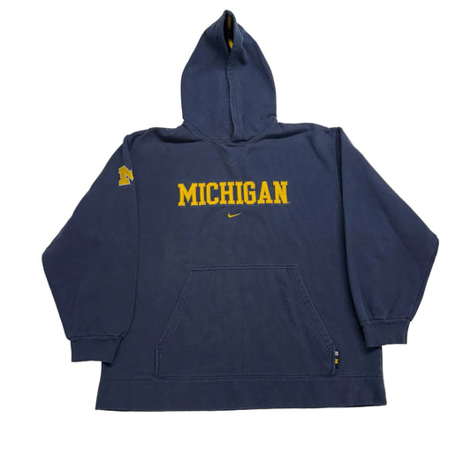 Michigan Nike Swoosh Embroidered Hoodie