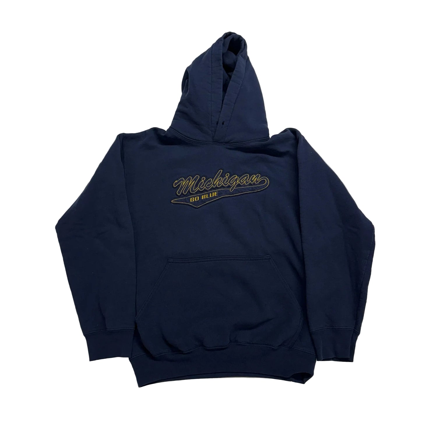 Michigan Embroidered "Go Blue" Hoodie