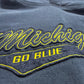 Michigan Embroidered "Go Blue" Hoodie