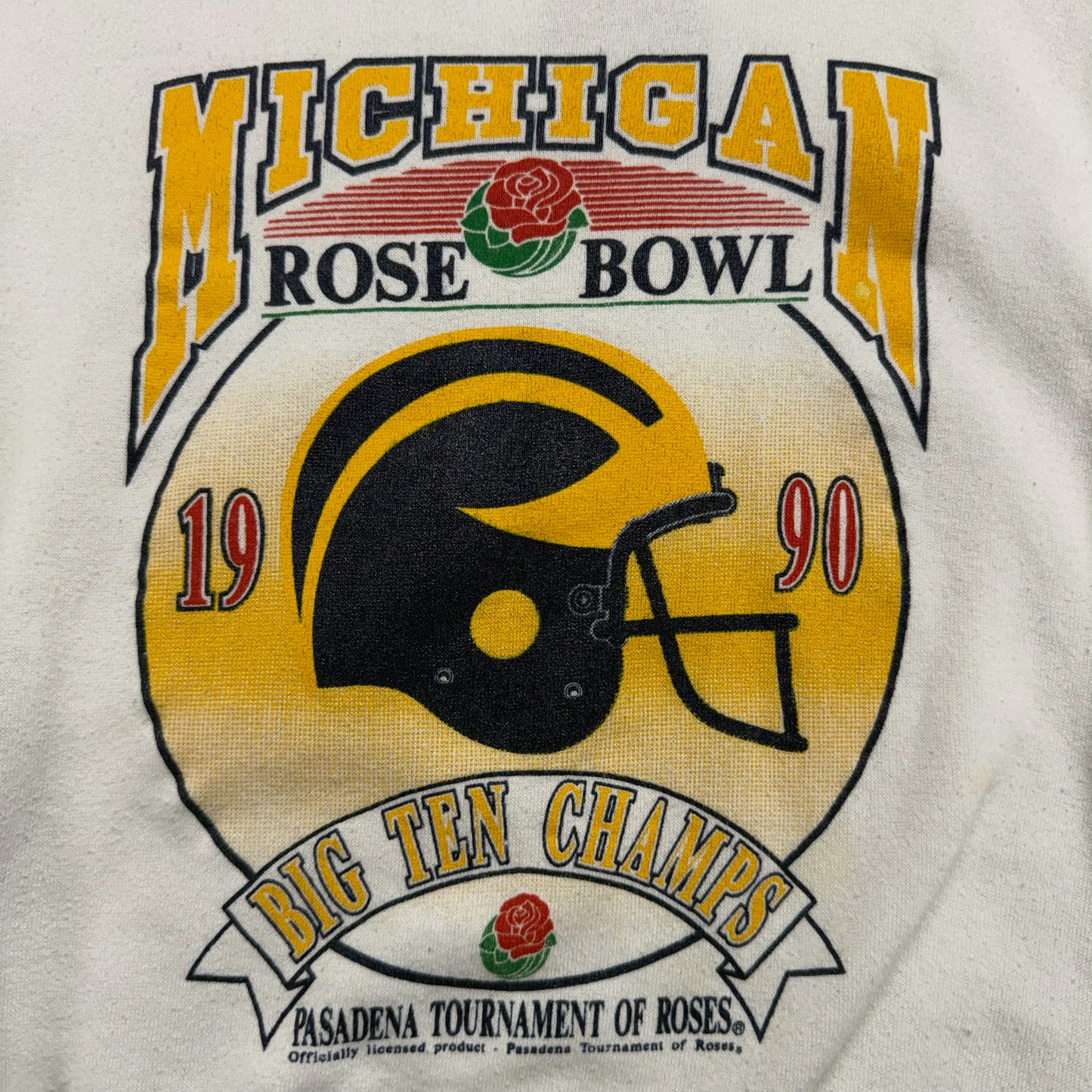 Michigan 1990 Rose Bowl Crewneck