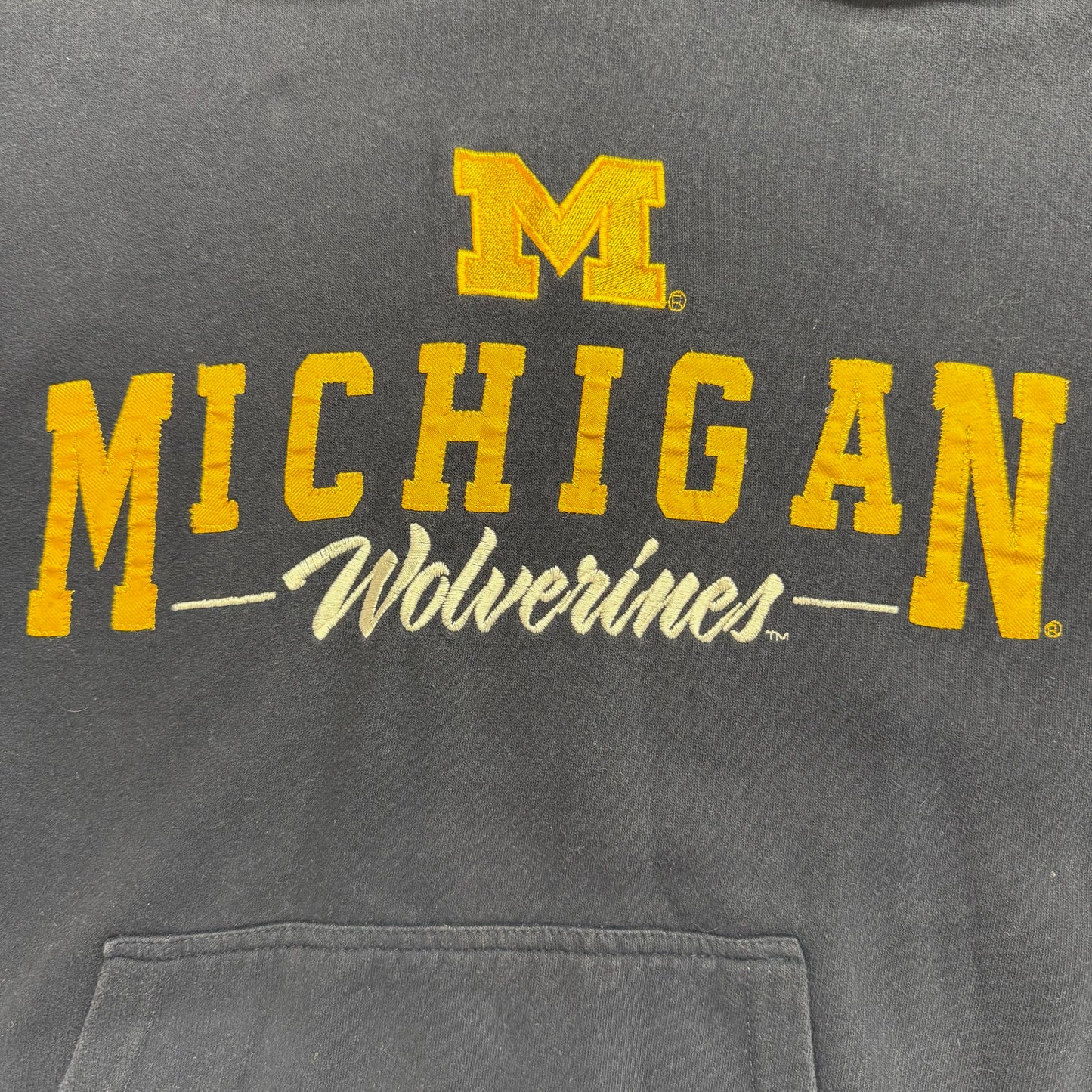 Michigan Embroidered Hoodie
