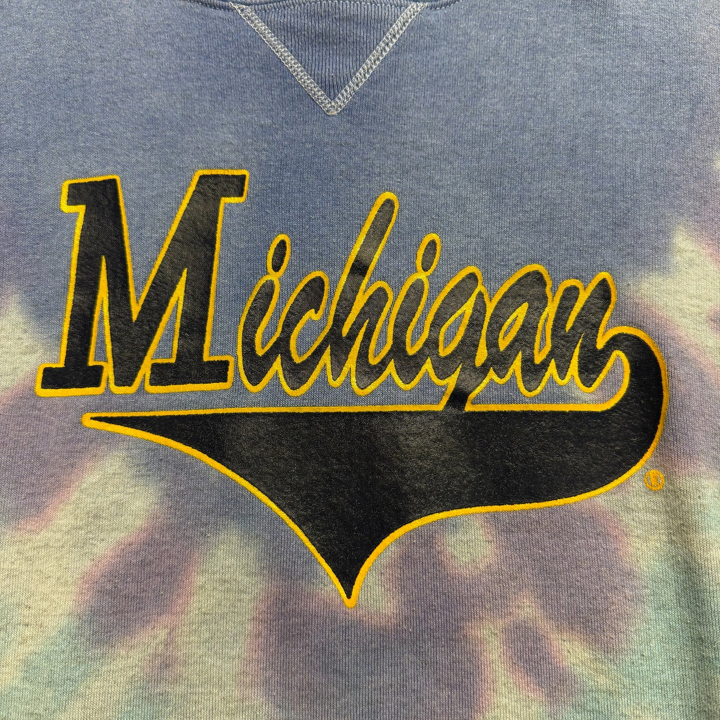 Michigan Tie Dye Crewneck