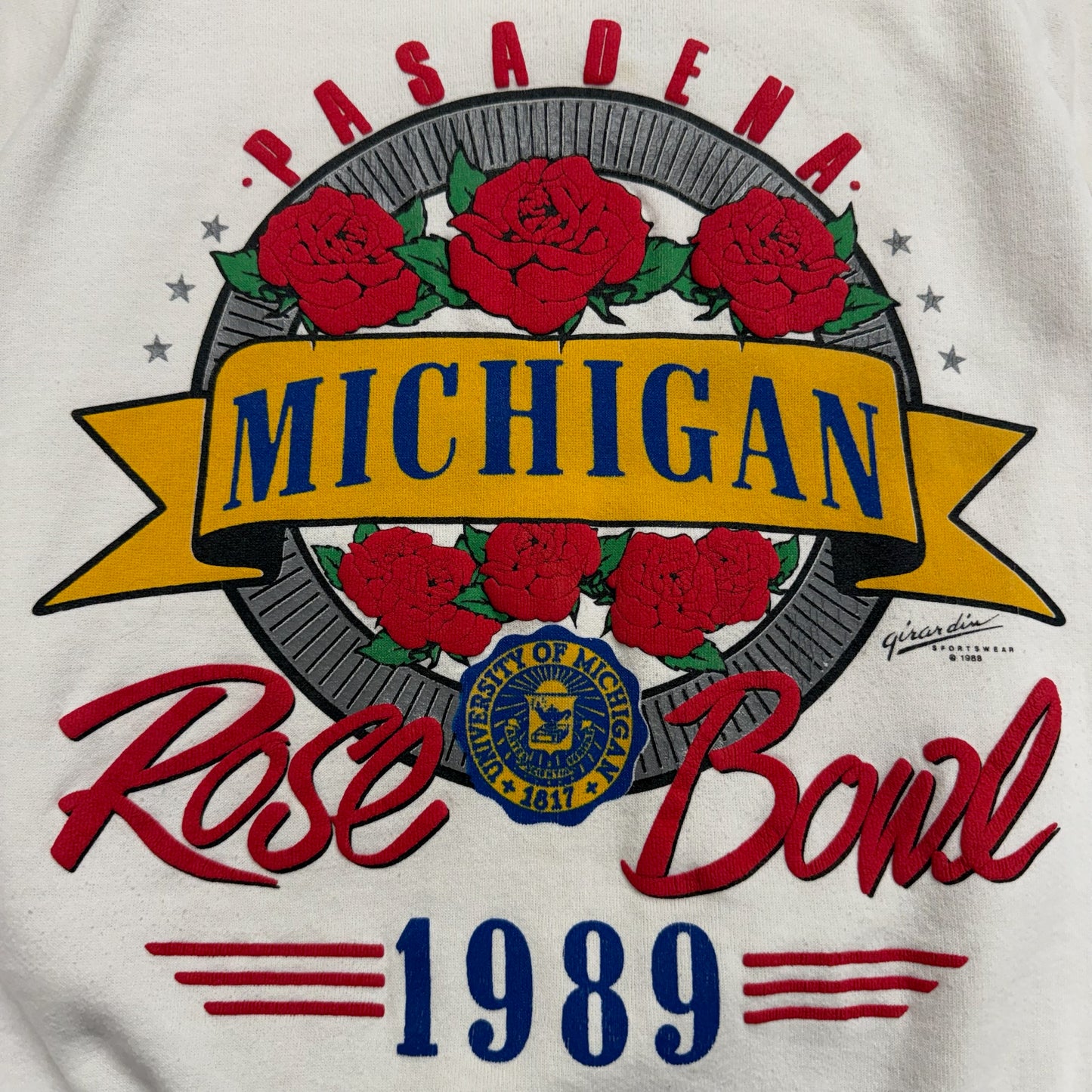 Michigan 1989 Rose Bowl Crewneck
