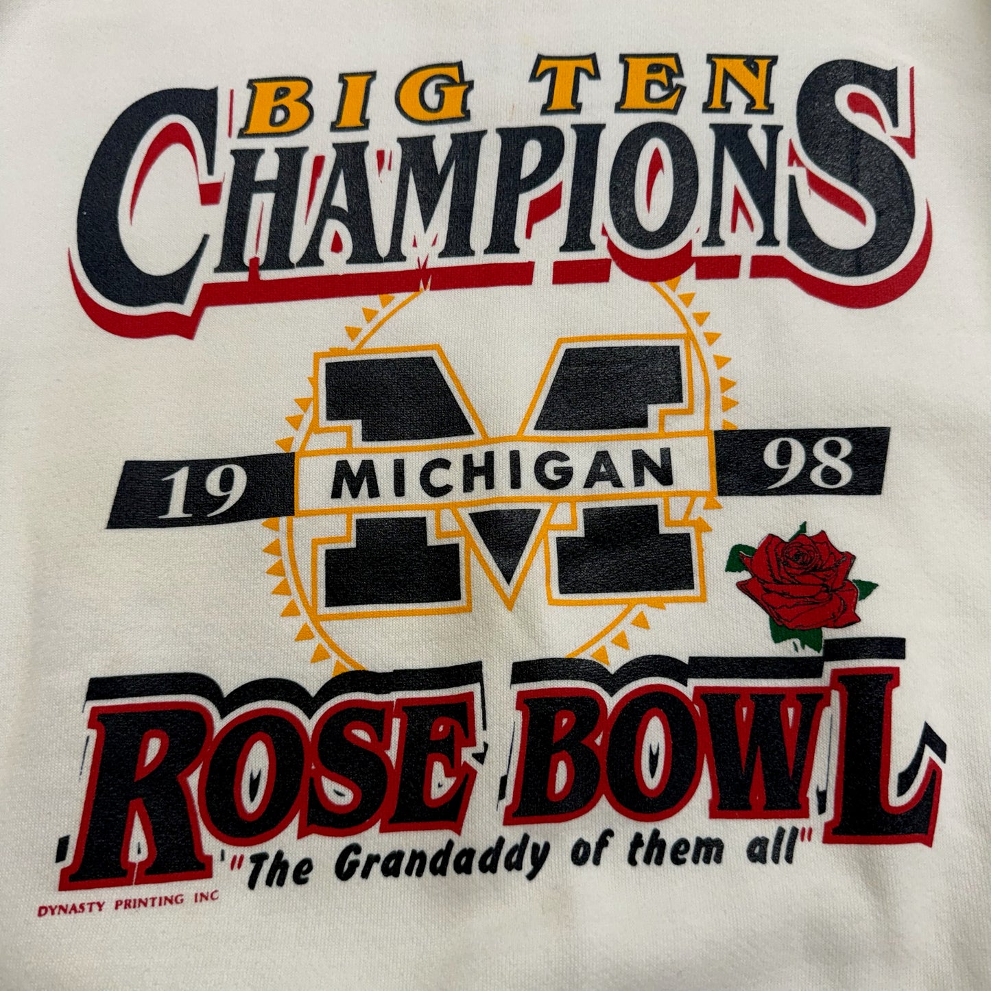 Michigan 1998 Rose Bowl Crewneck