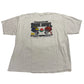 White t-shirt with Rose Bowl graphic on a white background