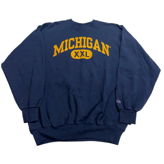 Michigan Script Crewneck