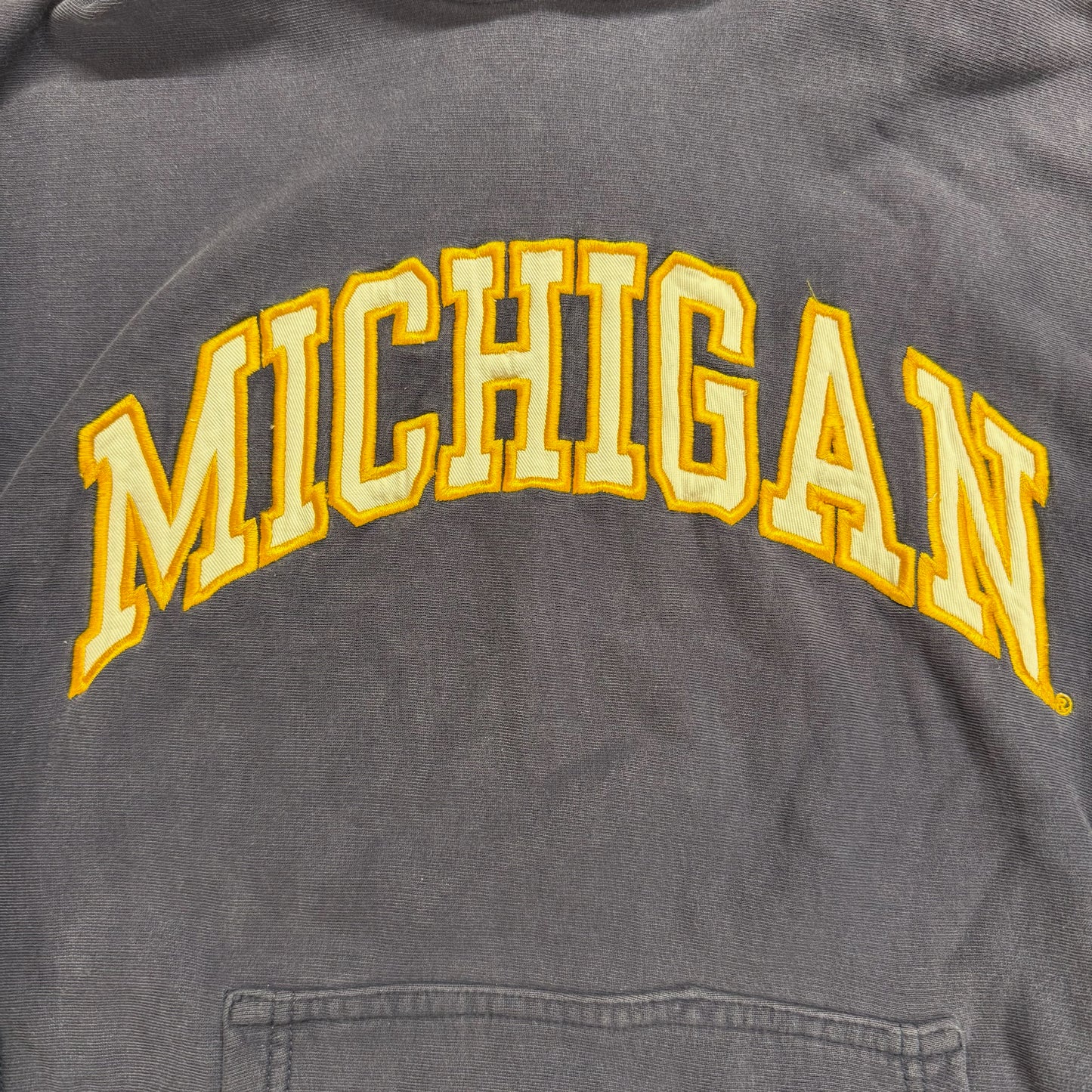 Michigan Embroidered Hoodie