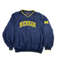 Michigan Distressed Windbreaker