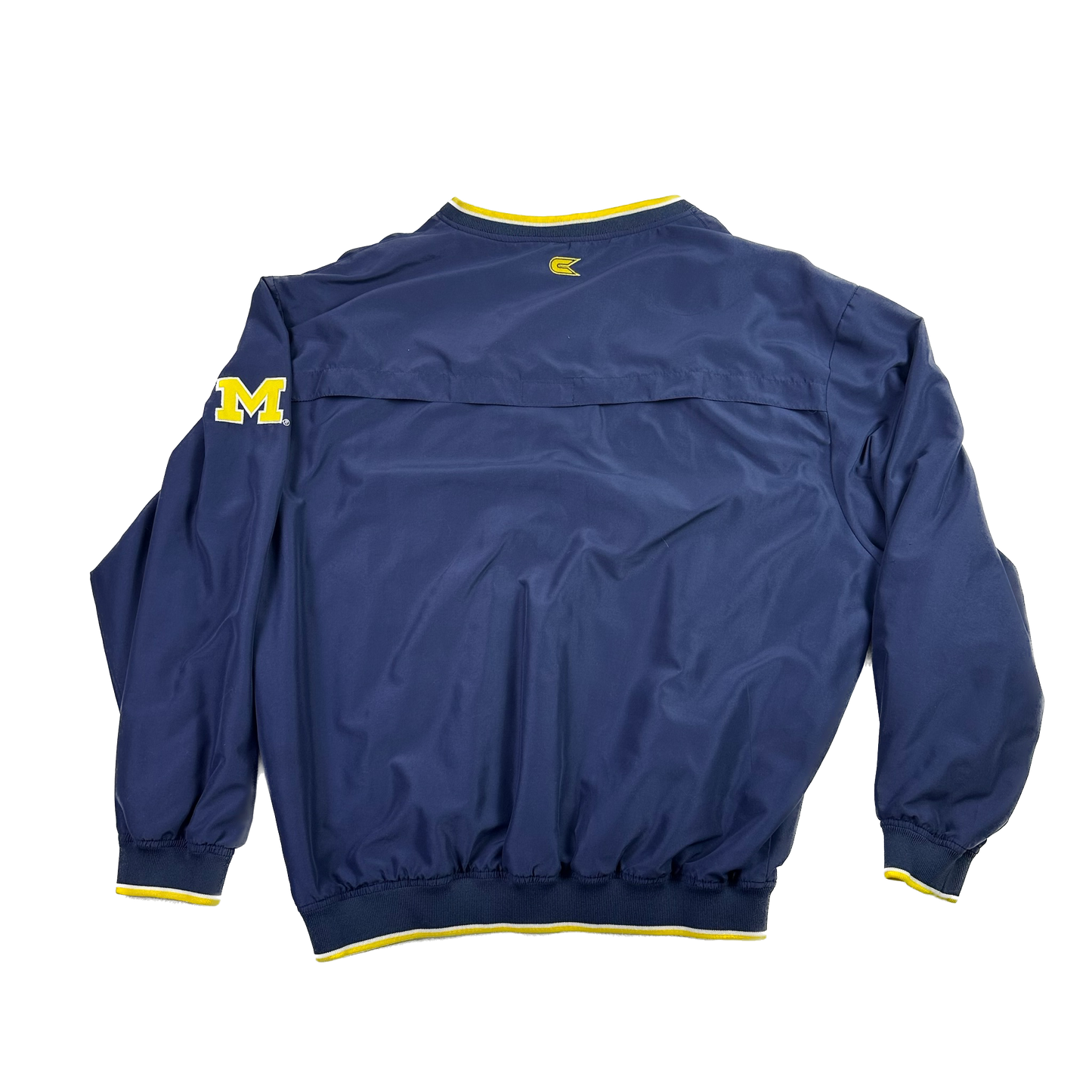 Michigan Distressed Windbreaker