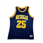 Michigan Vintage #25 Basketball Jersey