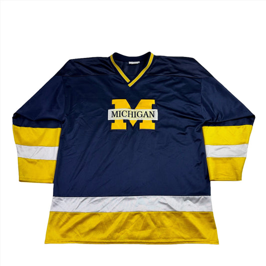 Michigan Vitnage Hockey Jersey