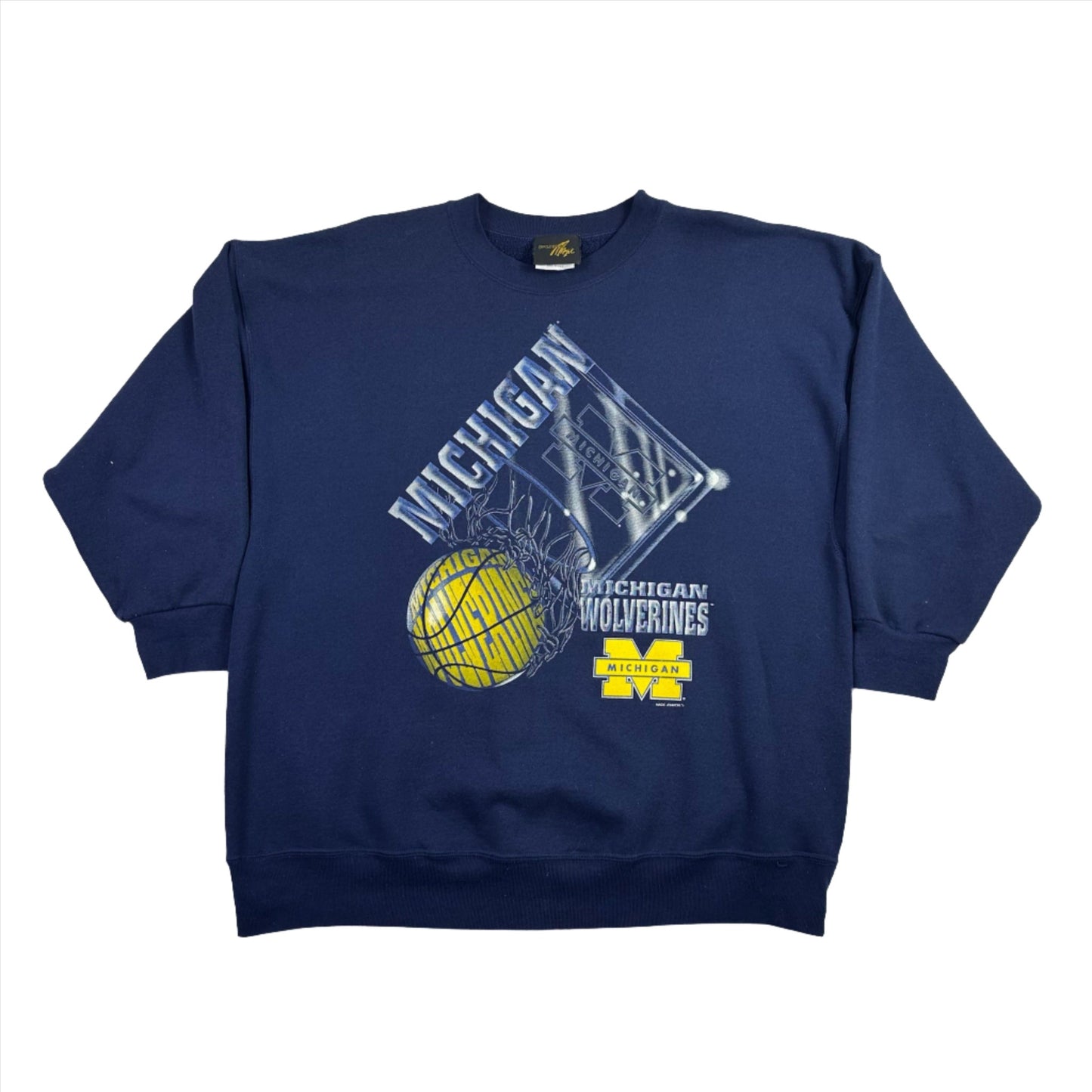 Michigan Basketball Graphic Crewneck