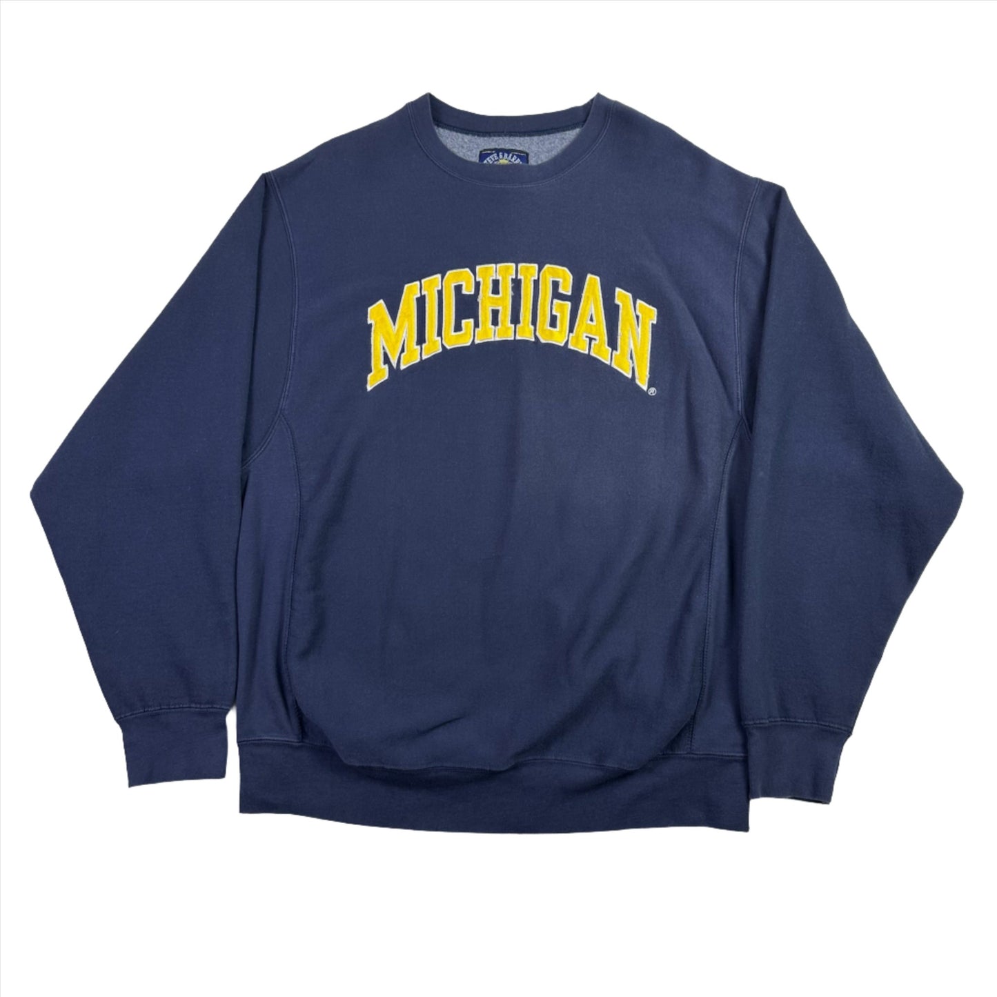 Michigan Embroidered Crewneck