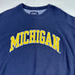 Michigan Embroidered Crewneck