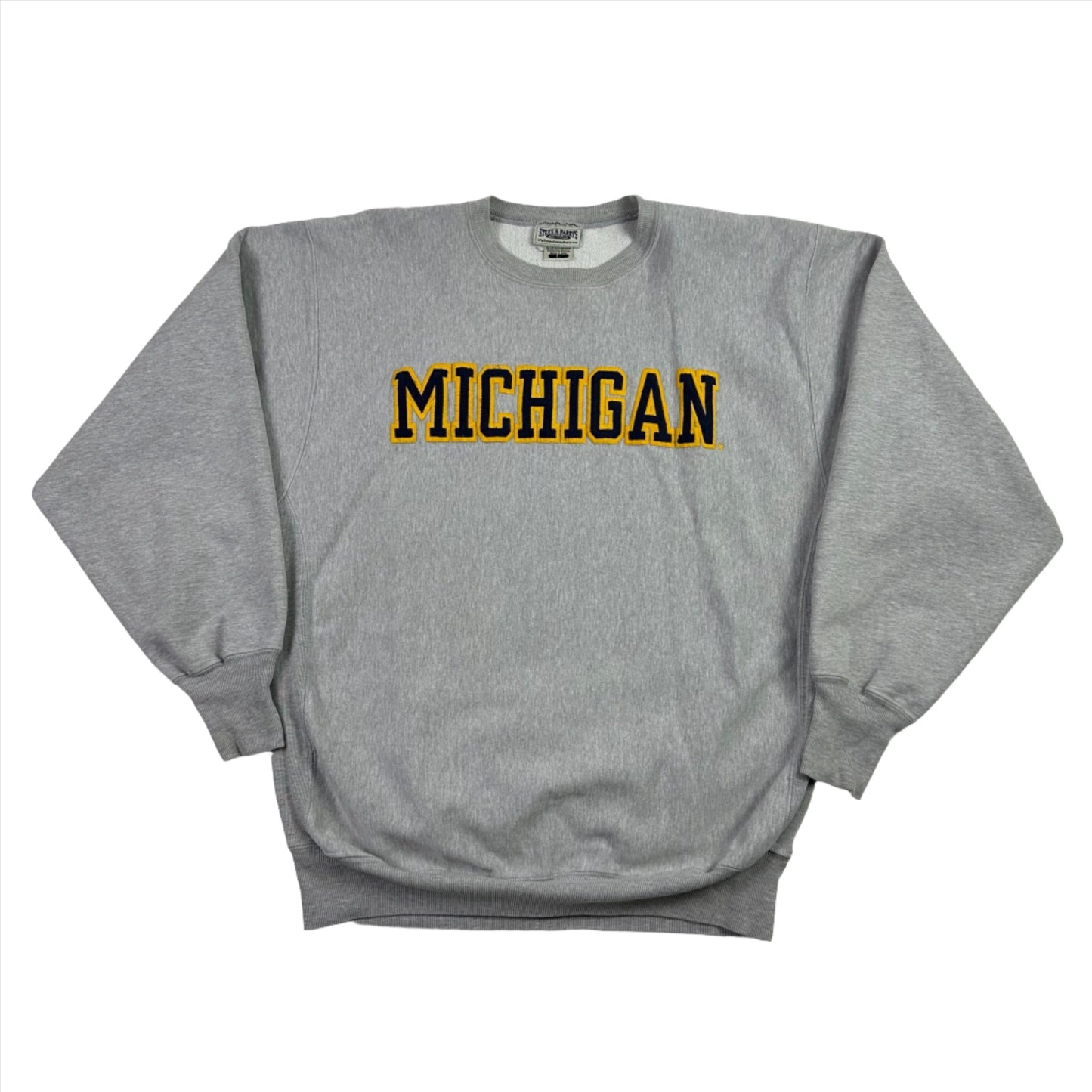 Michigan Embroidered Crewneck