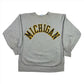 Michigan Embroidered Crewneck