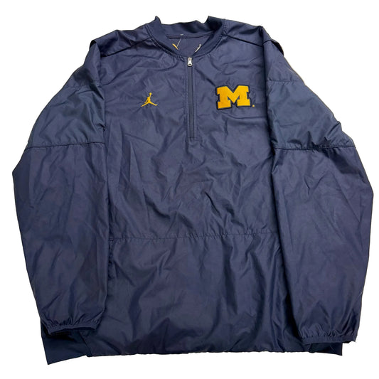 Modern Michigan Jordan Windbreaker
