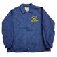 Blue jacket with Michigan Wolverines logo on a light background