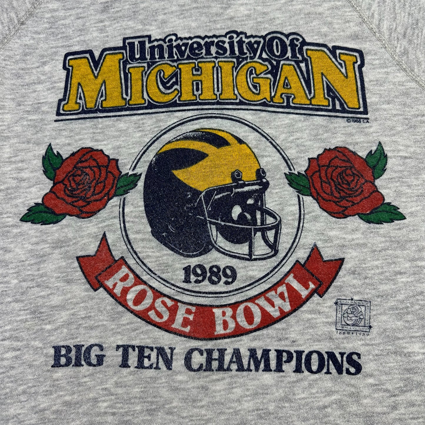 Michigan 1989 Rose Bowl Crewneck