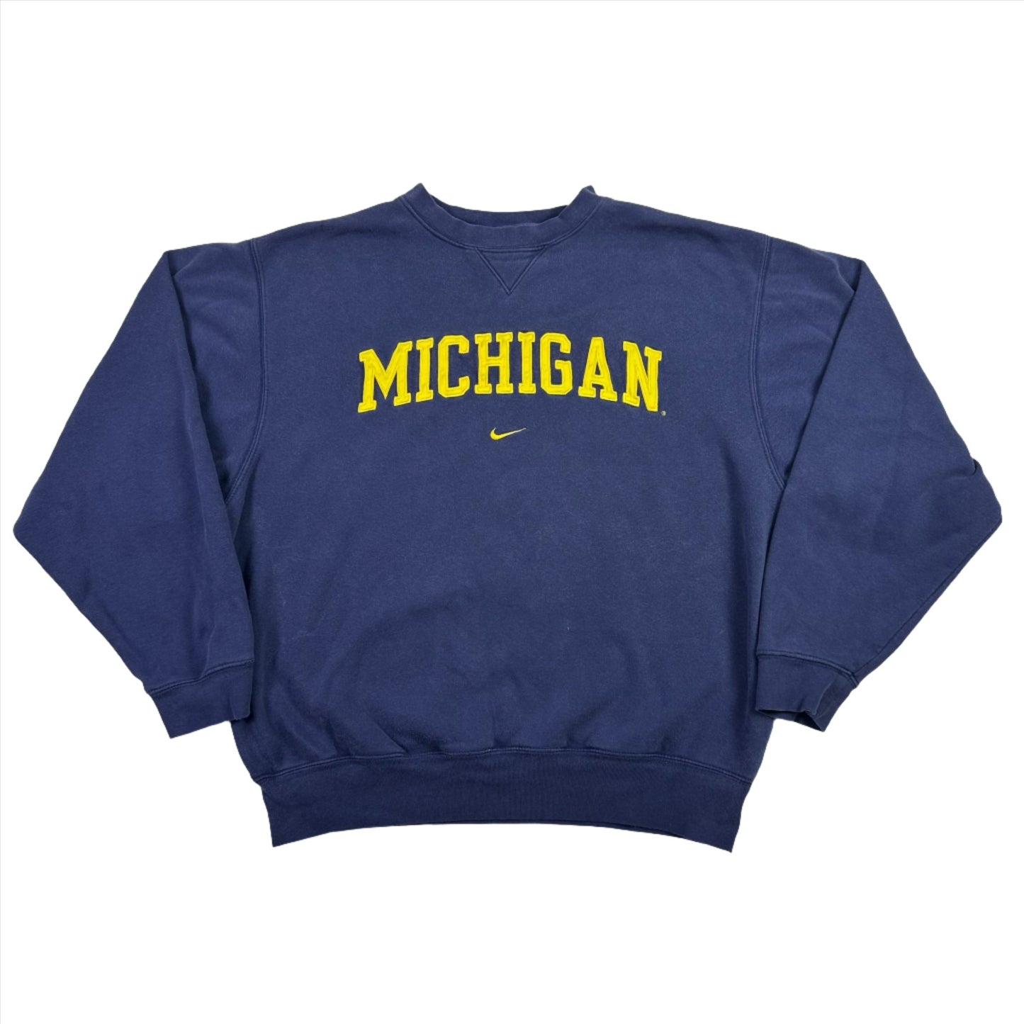 Michigan Embroidered Crewneck