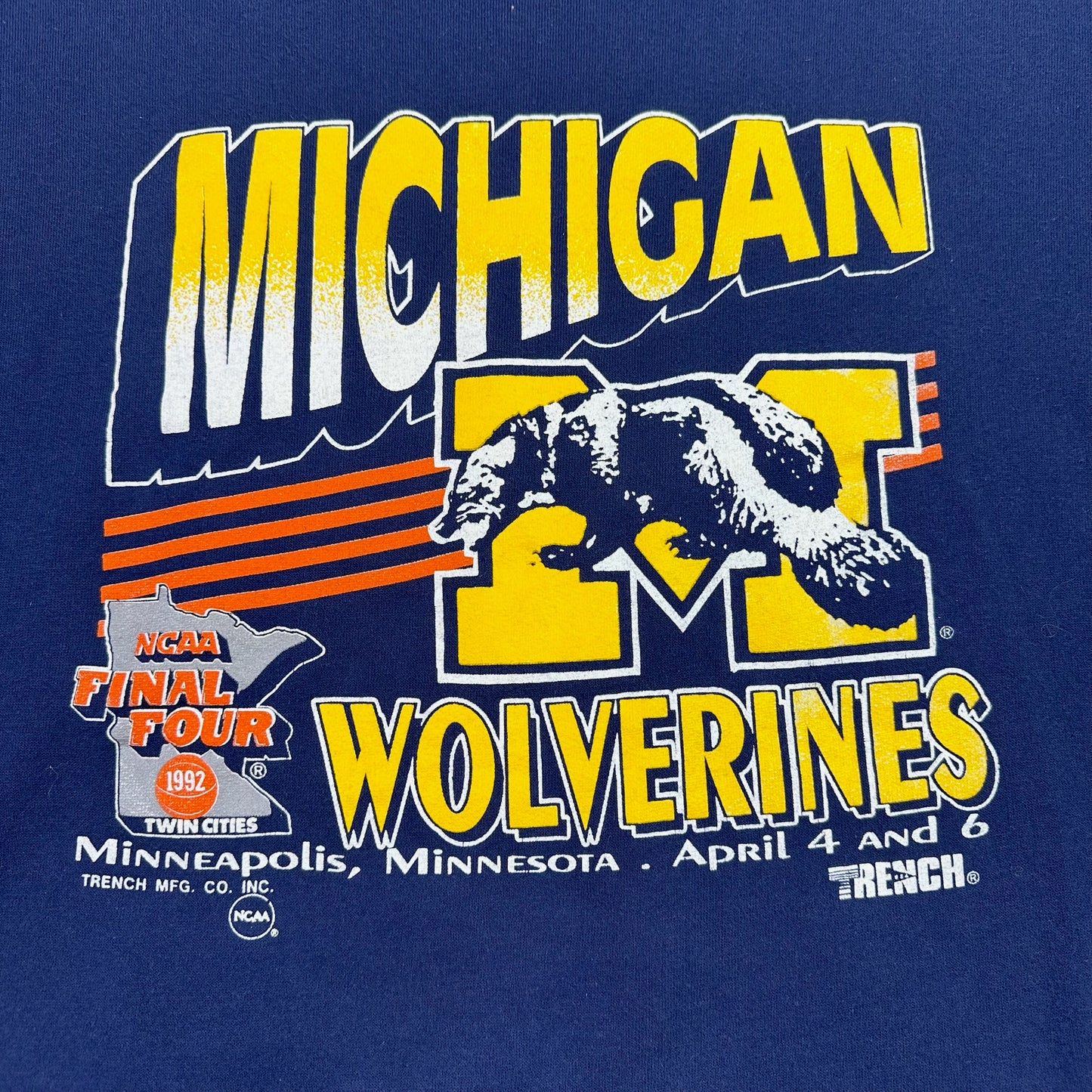 Michigan 1992 Final Four Crewneck