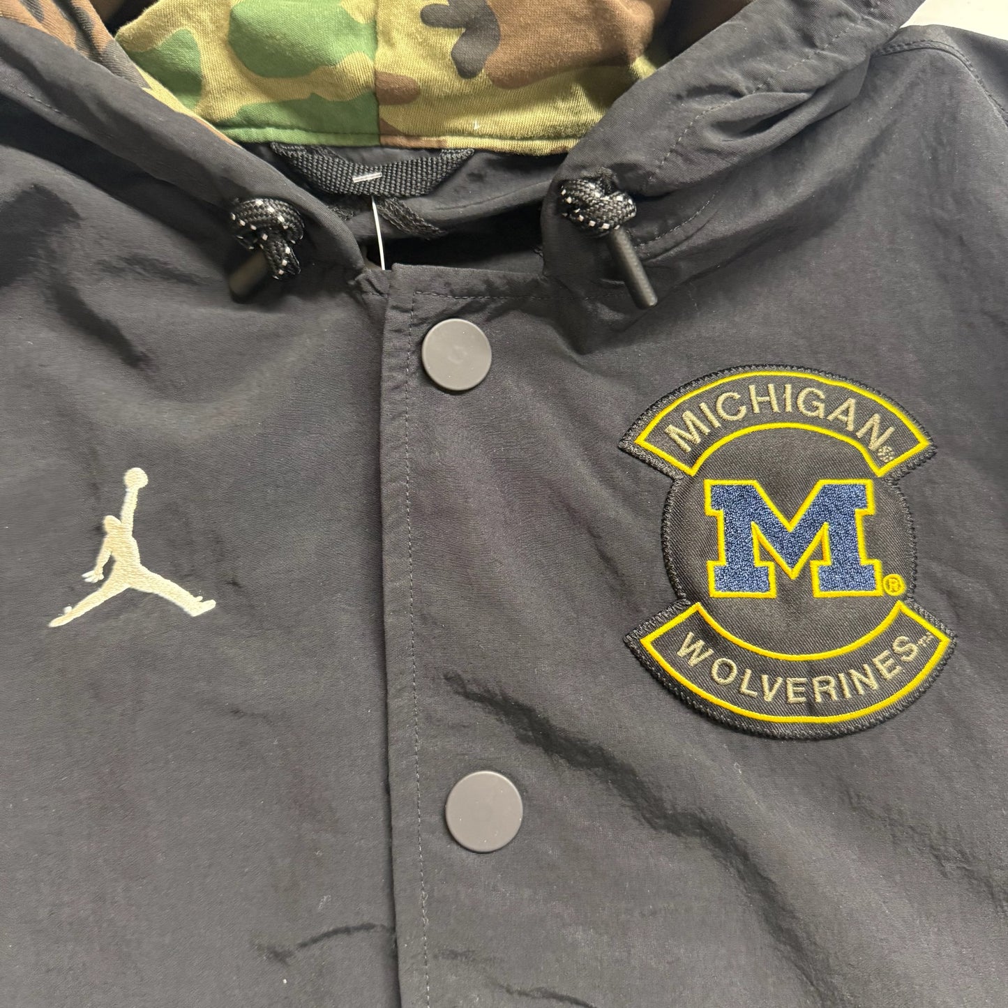 Modern Michigan Jordan Winbreaker