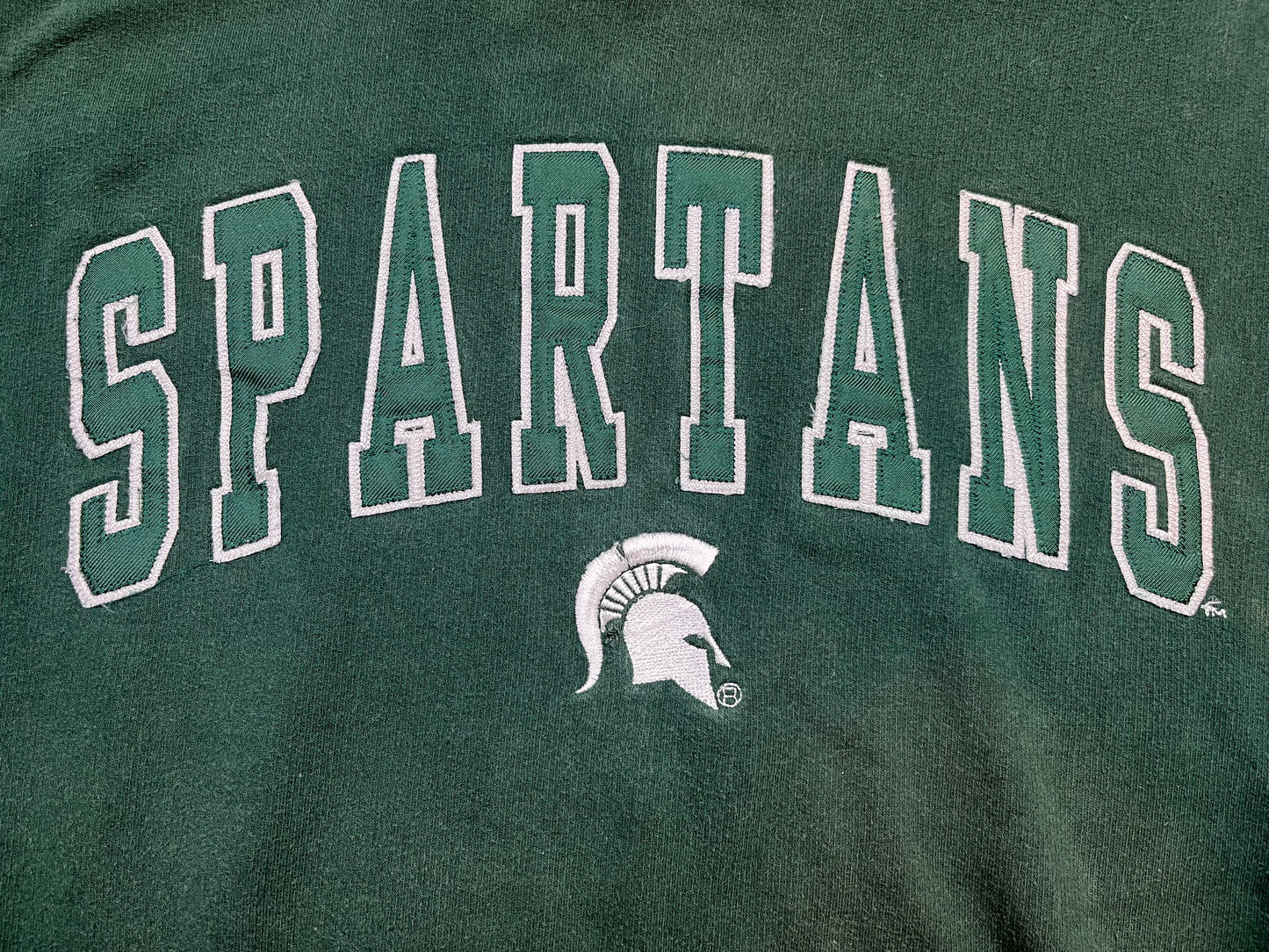 Michigan State Embroidered Sweatshirt