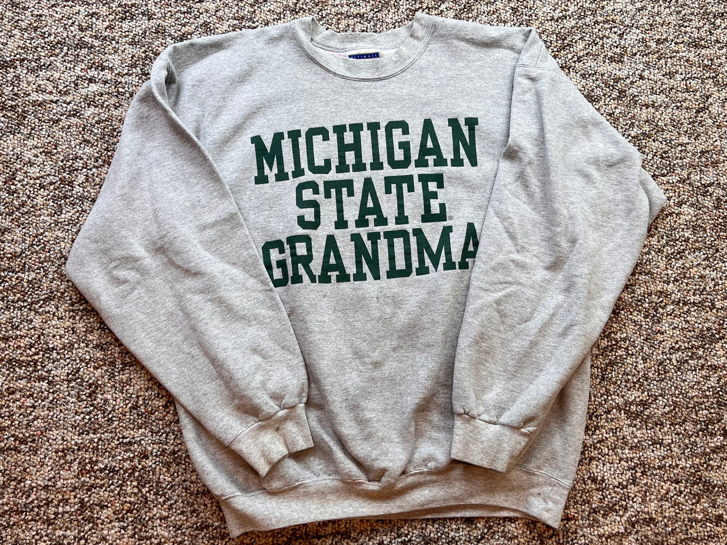 Michigan State Grandma Crewneck