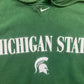 Michigan State Embroidered Centerswoosh Sweatshirt