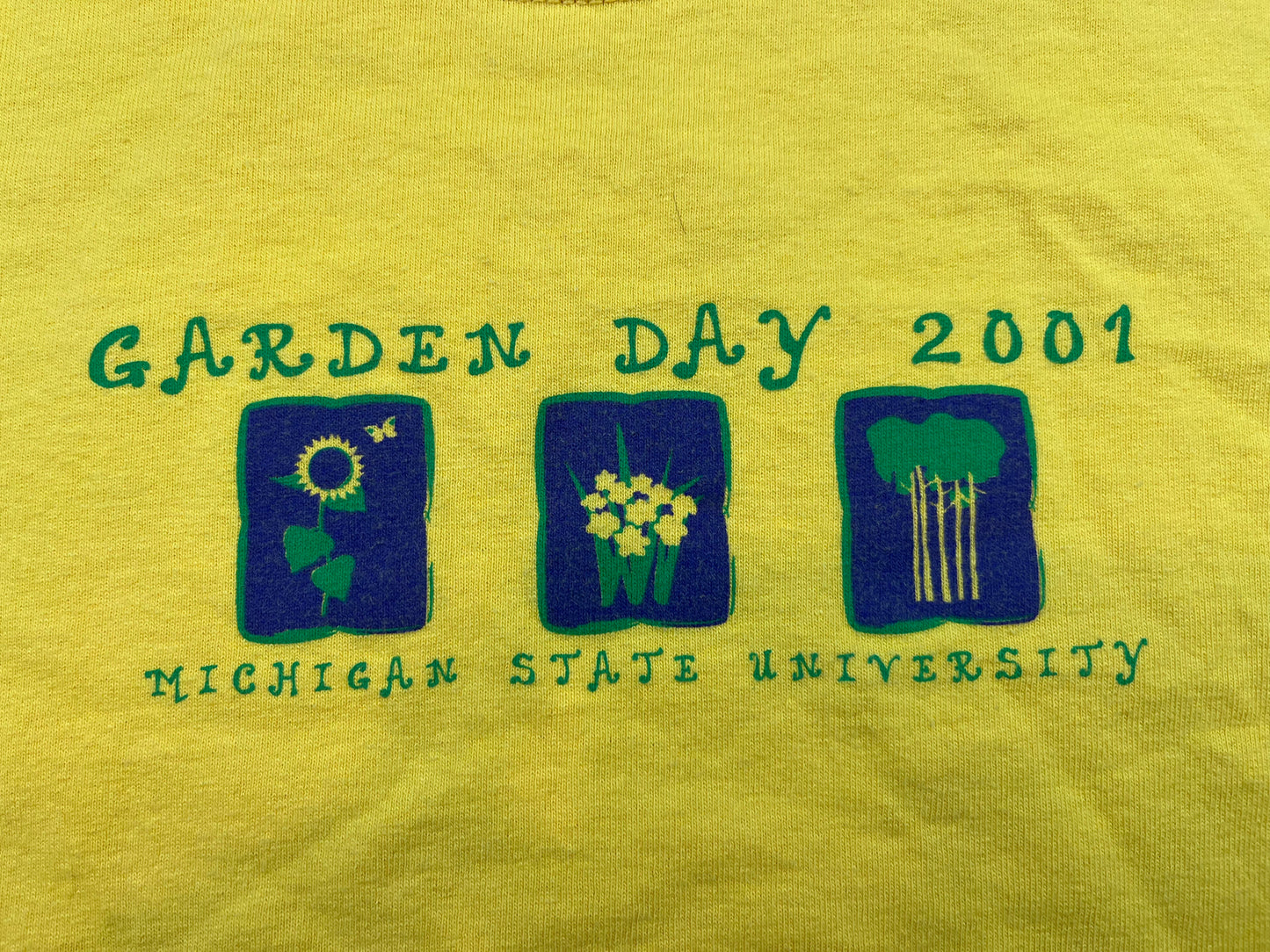 Michigan State “Garden Day 2001” T-Shirt