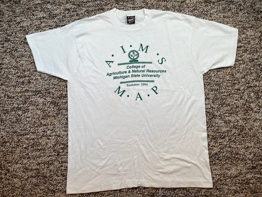 Michigan State 1994 “College of Agriculture & Natural Resources” T-Shirt