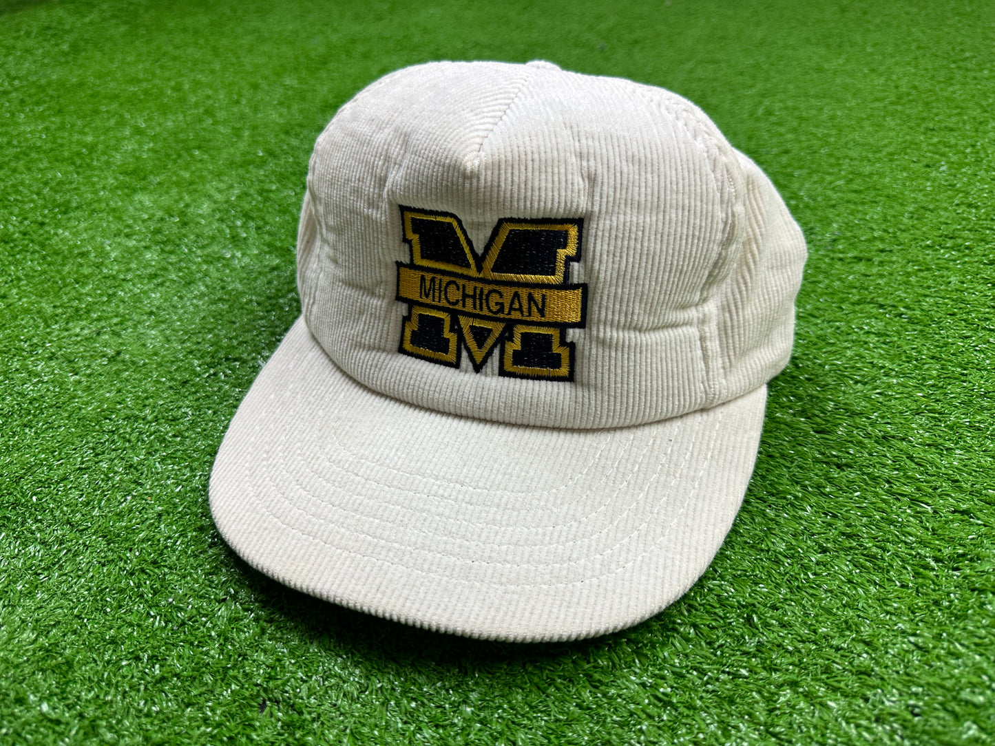 Michigan Corduroy Snap Back Hat