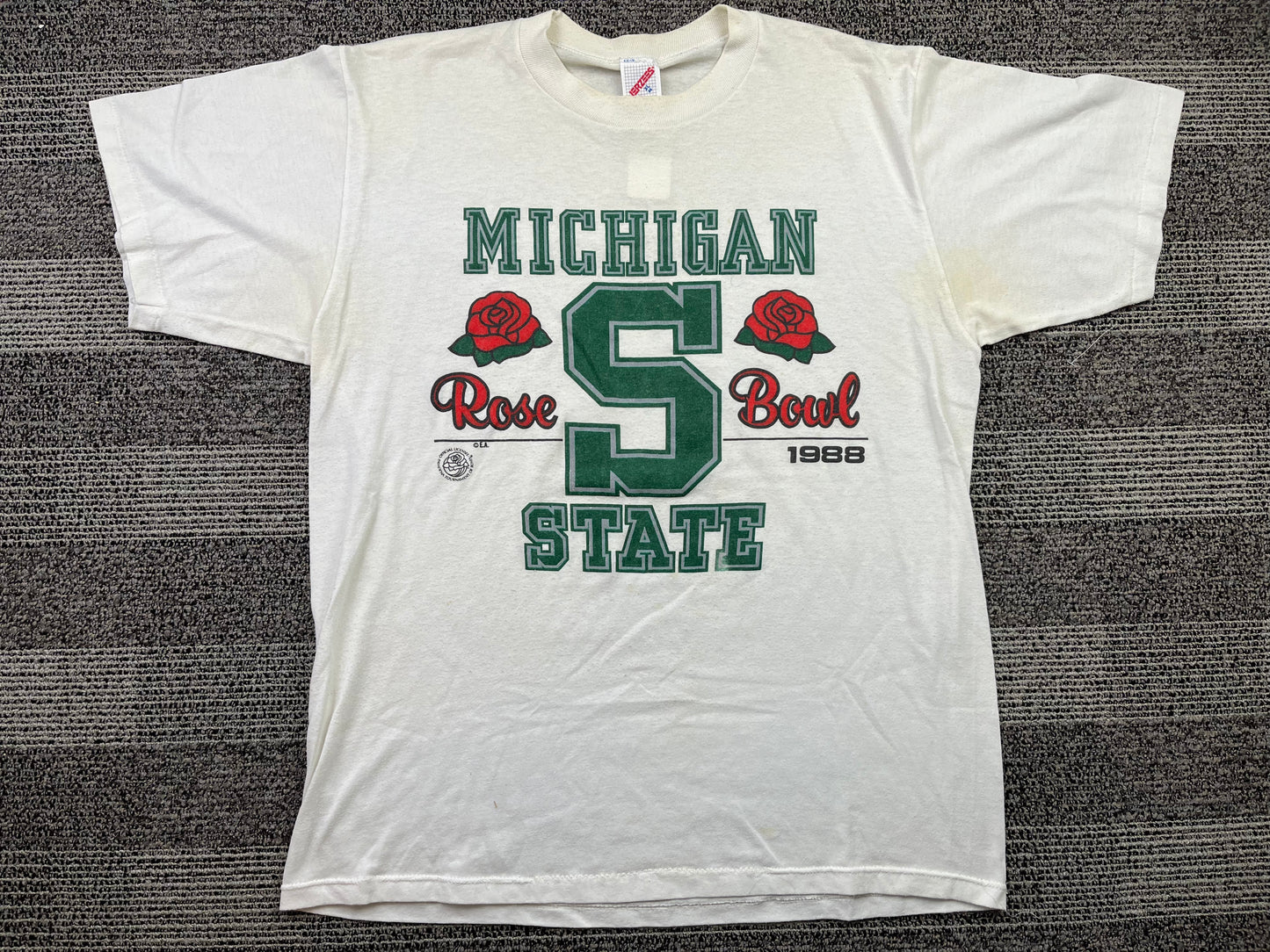 Michigan state 1988 Rose Bowl T-Shirt