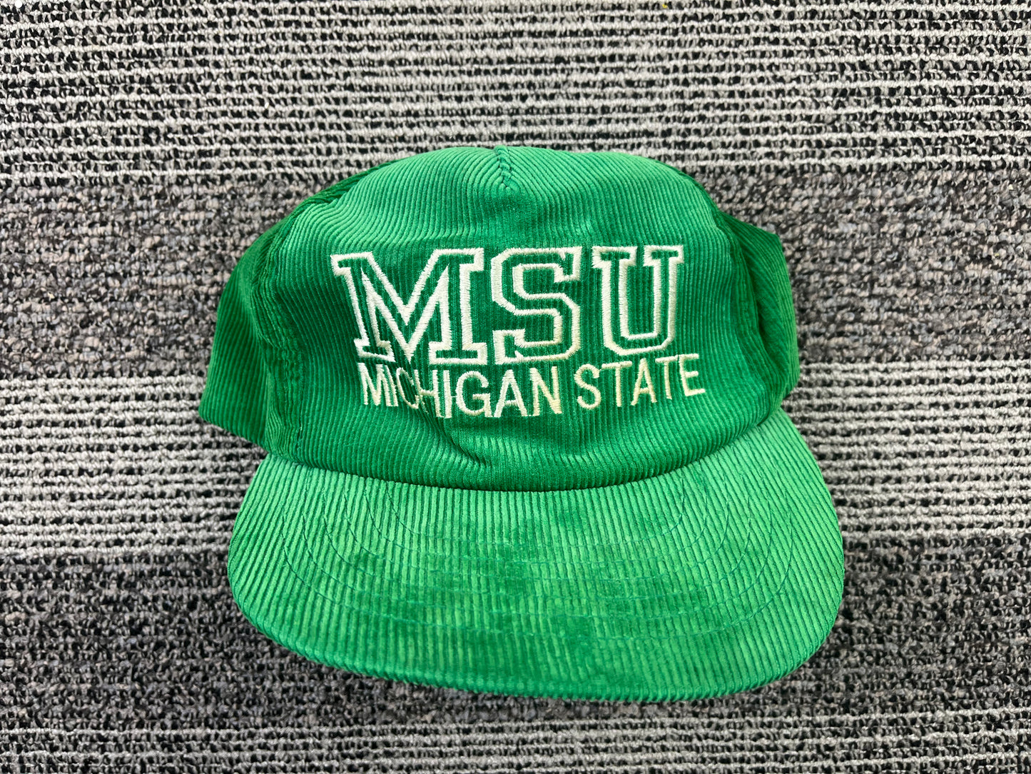 Michigan State Corduroy Snap-Back Hat