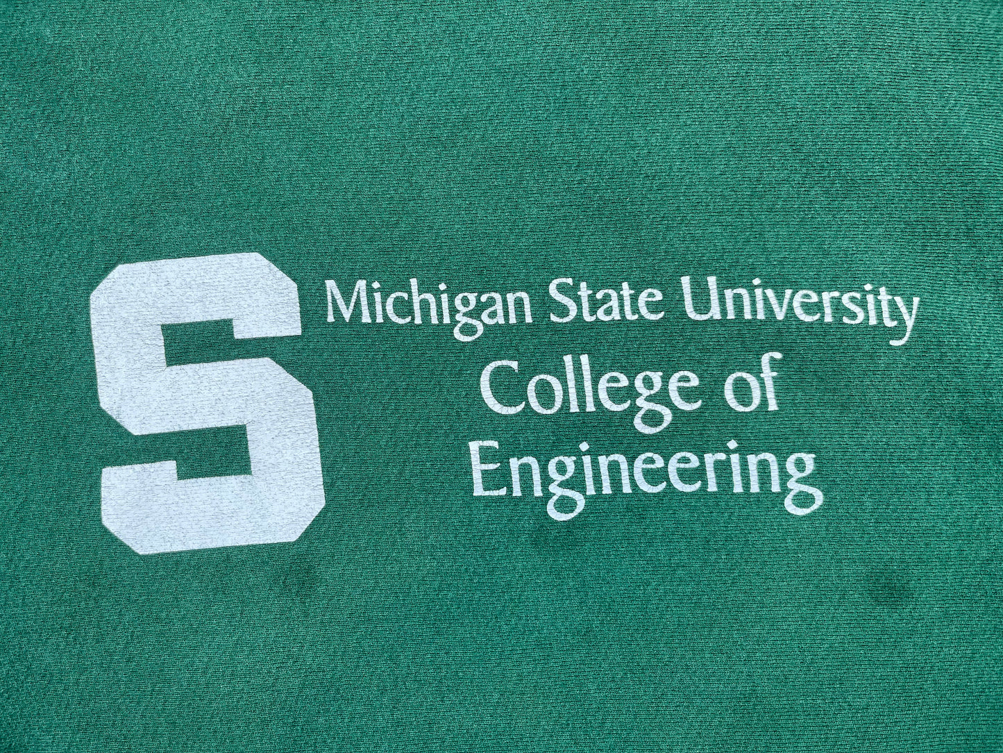 Michigan State “College of Engineering” Reverse Weave Crewneck