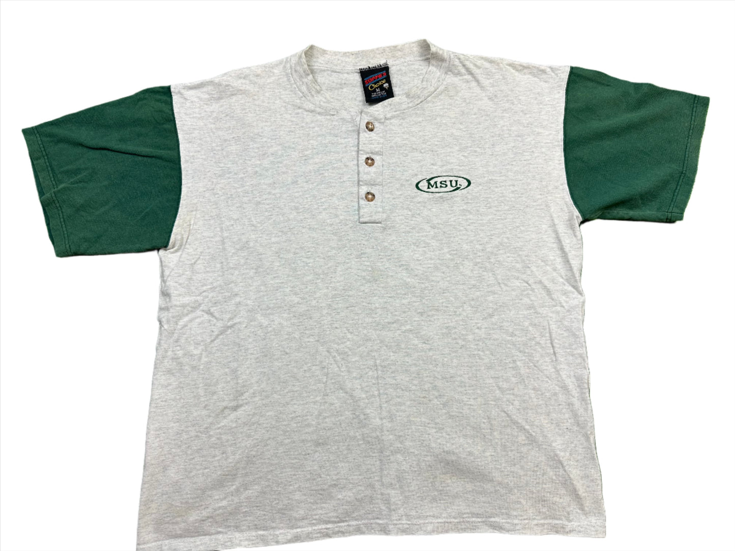 Michigan State Embroidered T-Shirt